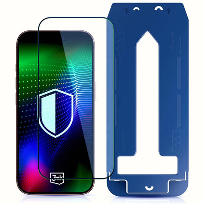 Защитно фолио 3MK Hardy Ultra за Apple iPhone 17 Air, закалено стъкло, Full Glue, черно
