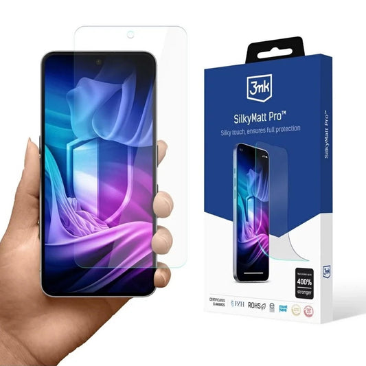 Матово защитно фолио за екран 3MK Silky Pro за Nothing Phone (3a) / Phone (3a) Pro, пластмаса