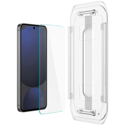 Spigen EZ FIT Screen Protector за Samsung Galaxy S24 FE S721, със стъклена защита, с пълно лепило, комплект 2 броя AGL08729 