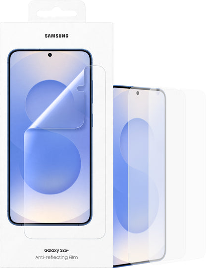 Anti-reflecting Screen Protector for Samsung Galaxy S25+ S936, Plastic, Set of 2 pieces EF-US936CTEGWW