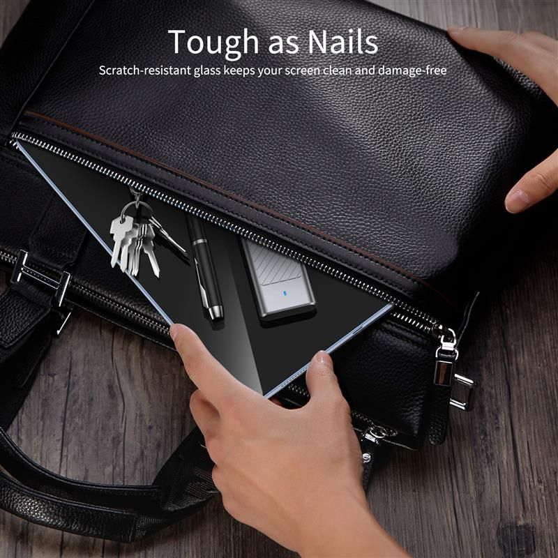 Tech-Protect FIT+ Screen Protector for Samsung Galaxy Tab S10 FE+, Tempered Glass, Full Glue, 2 Pieces Set, 2.5D