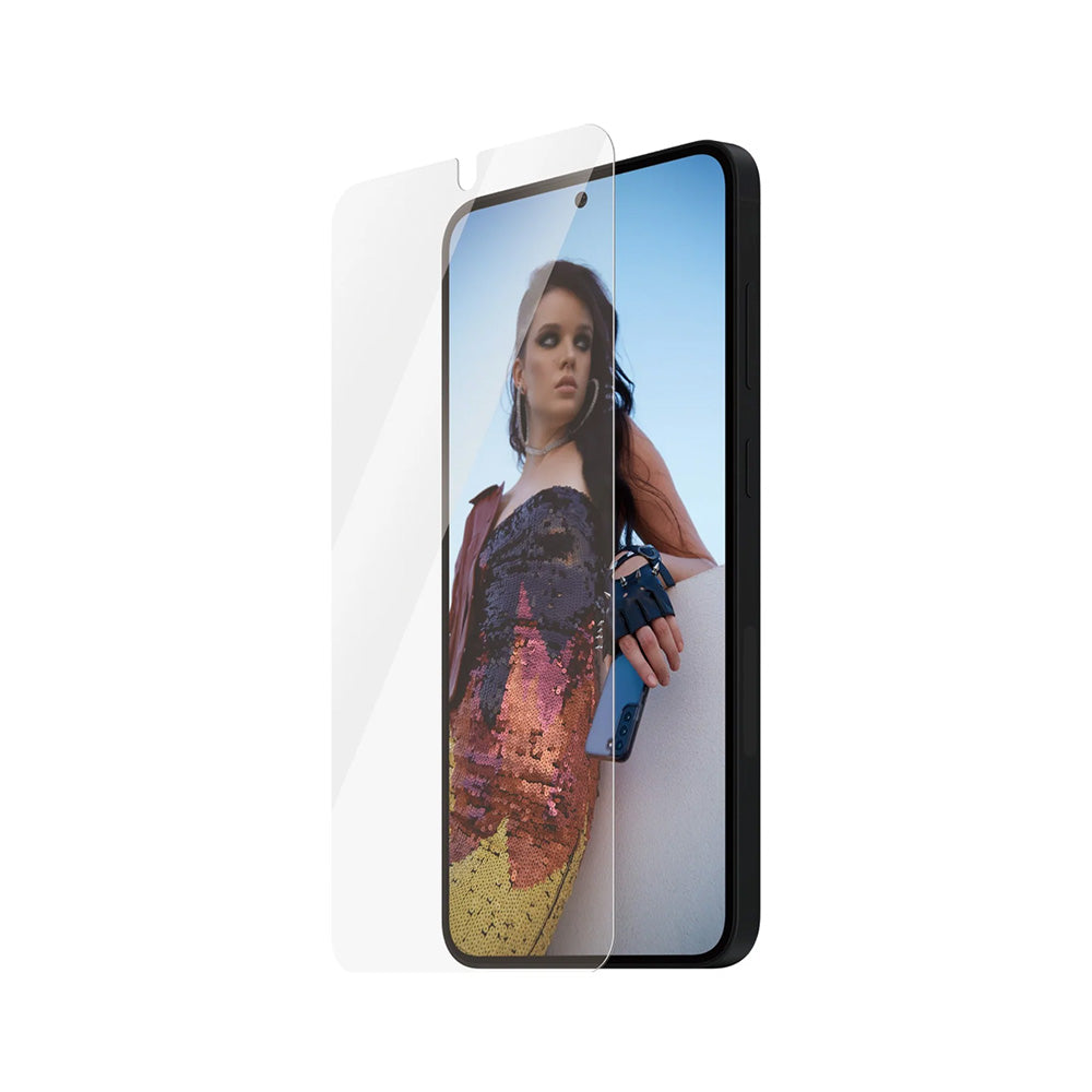Протектор за екран PanzerGlass Safe. Ultra-Wide Fit EasyAligner за Samsung Galaxy S25+ S936, закалено стъкло, пълно залепване, повторно запечатан
