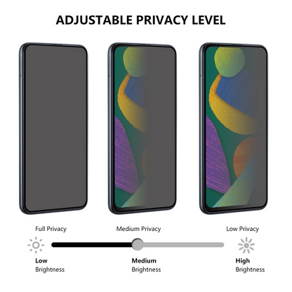 Протектор за екран Privacy OEM Fingerprint Unlock за Xiaomi 17T, закалено стъкло, пълно залепване