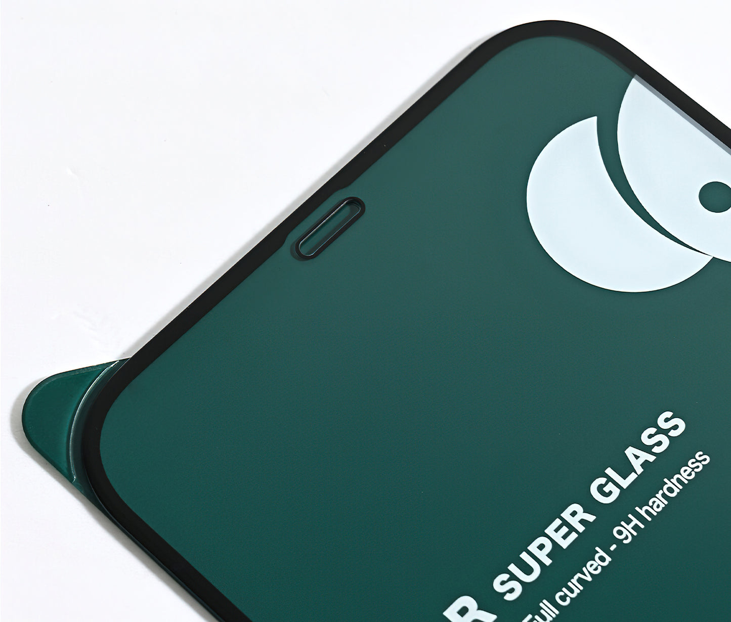 Протектор за екран Bear Super Hard за Apple iPhone 17, закалено стъкло, пълно залепване, 3D, черен