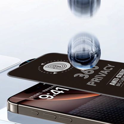 Протектор за екран Privacy OEM 360 за Samsung Galaxy A37 5G, закалено стъкло, пълно залепване