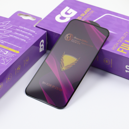 Протектор за екран OG Premium за Samsung Galaxy S26 Plus S947, закалено стъкло, пълно залепване, комплект от 10 броя, черен