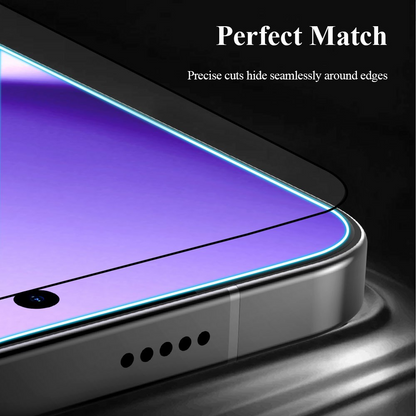 Протектор за екран Lereach за Xiaomi Poco X8 Pro Max, закалено стъкло, пълно залепване, черен
