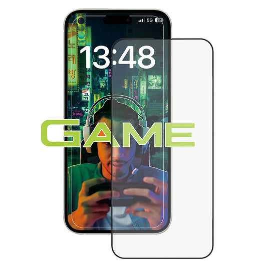 Протектор за екран Anank 1X Reinforced Anti-Fingerprint за Apple iPhone 16 Pro Max, закалено стъкло, пълно залепване, 2.5D, черен