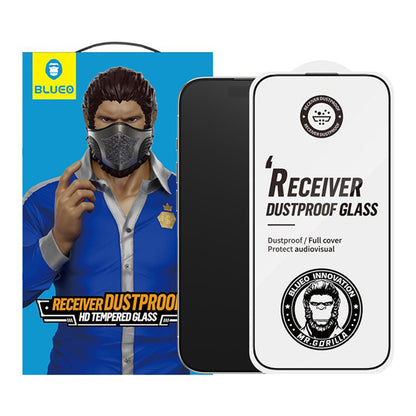 Защитно фолио Blueo Anti-Dust HD Applicator Pro за Apple iPhone 17 Air, закалено стъкло, Full Glue