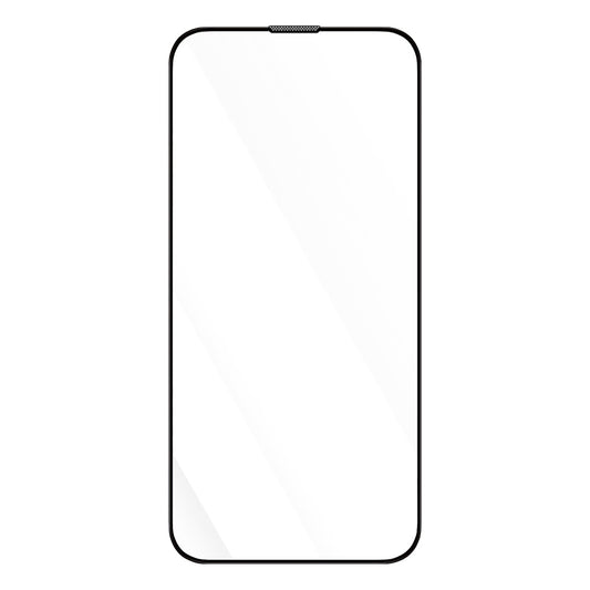 Протектор за екран Blueo Anti-Reflective HD за Apple iPhone 17e / 16e / 14 / 13 Pro, закалено стъкло, пълно залепване, черен