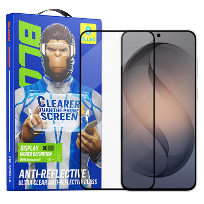 Фолио за защита на екрана Blueo Anti-Reflective HD за Samsung Galaxy S26 S942, Закалено стъкло, Пълно лепило, Черно