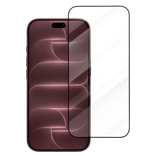 Протектор за екран Blueo Drop Resistant Applicator Pro за Apple iPhone 18 Pro Max / 17 Pro Max, закалено стъкло, Full Glue, черен
