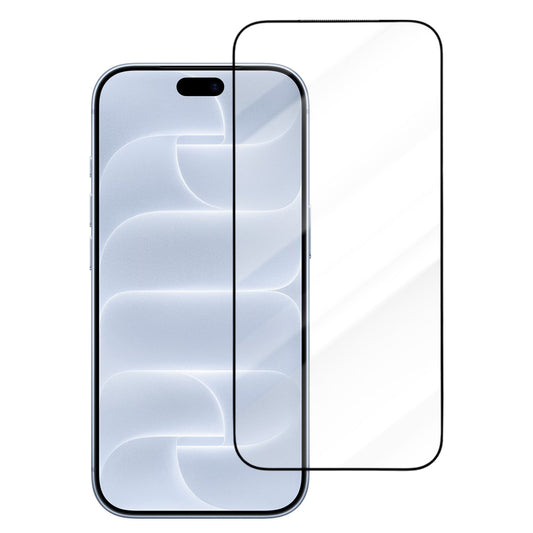 Протектор за екран Blueo Drop Resistant за Apple iPhone 18 Pro / 17 Pro / 17 / 16 Pro, закалено стъкло, Full Glue, черен