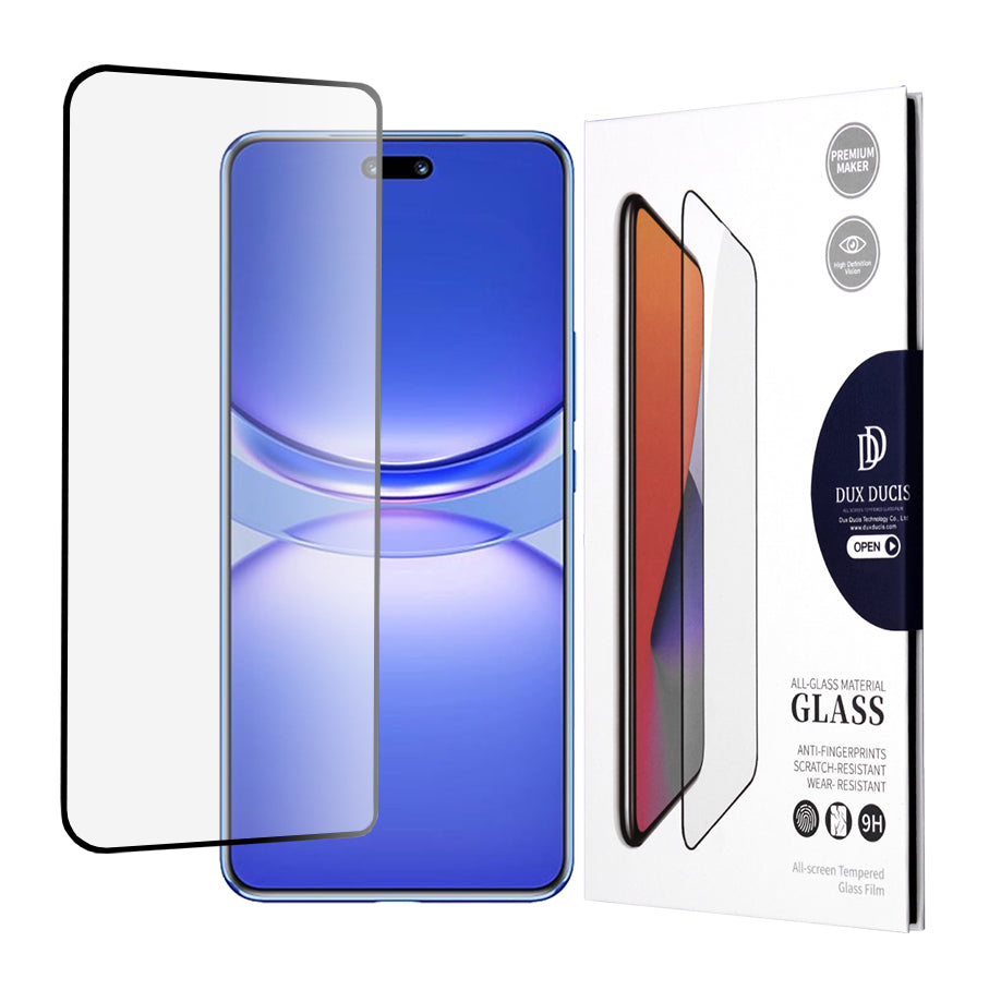 Протектор за екран DUX DUCIS за Huawei nova 12 Pro, закалено стъкло, Edge Glue, черен