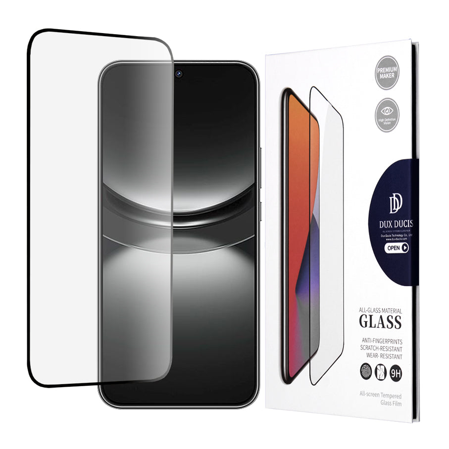 Протектор за екран DUX DUCIS за Huawei nova 12, закалено стъкло, Edge Glue, черен