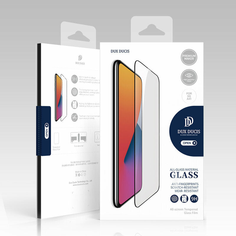 Протектор за екран DUX DUCIS за Huawei nova 12, закалено стъкло, Edge Glue, черен