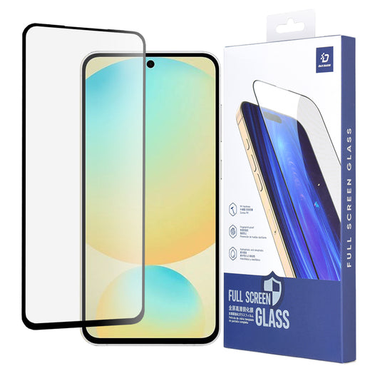 Протектор за екран DUX DUCIS за Samsung Galaxy S24 FE S721, закалено стъкло, Edge Glue, черен