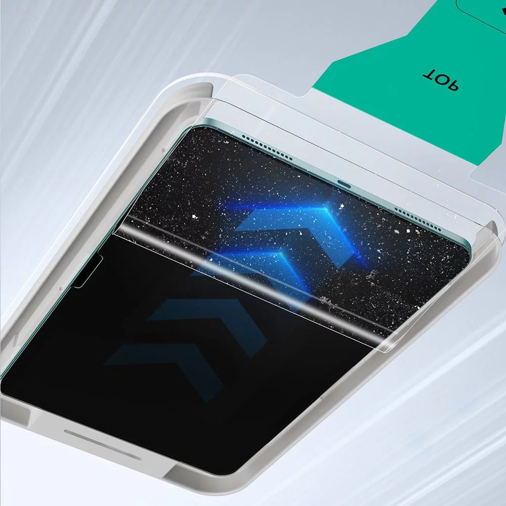 Защитно фолио ESR UltraFit за екран на Apple iPad Air 13 (2025) / Air 13 (2024), закалено стъкло, пълно залепване, комплект от 2 броя