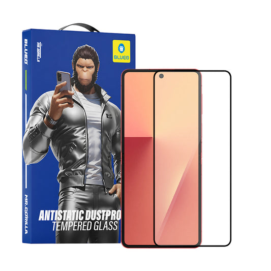 Външна защитна фолио Blueo HD за Samsung Galaxy Z Flip8 F776 / Z Flip7 F766, закалено стъкло, пълно залепване, 2.5D, черно