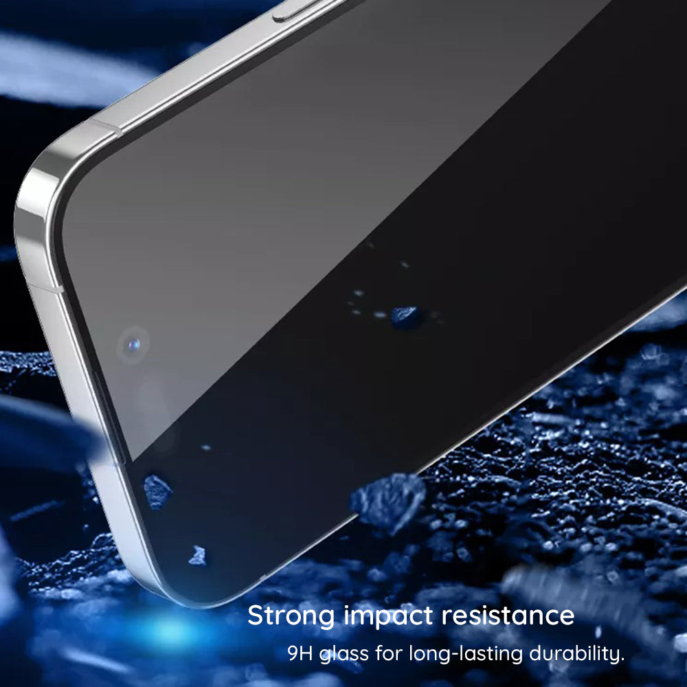 Външна защитна фолио Blueo HD за Samsung Galaxy Z Flip8 F776 / Z Flip7 F766, закалено стъкло, пълно залепване, 2.5D, черно