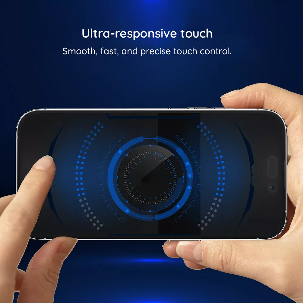 Протектор за външен екран Blueo HD за Samsung Galaxy Z Fold8 Ultra F971 / Z Fold7 F966, закалено стъкло, пълно залепване, 2.5D, черен