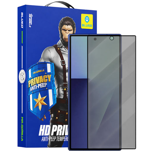 Протектор за външен екран Privacy Blueo Anti-Peep за Samsung Galaxy Z Fold8 Ultra F976 / Z Fold7 F966, закалено стъкло, пълно залепване