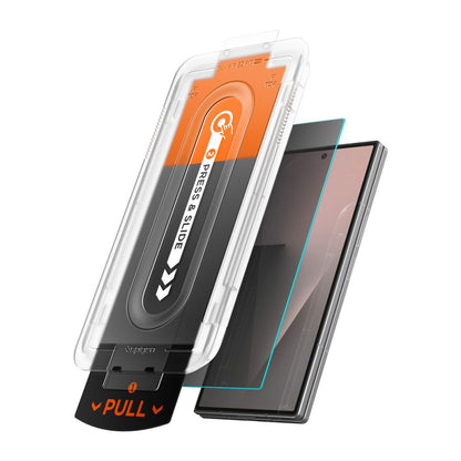 Протектор за външен екран Privacy Spigen GlastR EZ FIT Pro HD за Samsung Galaxy Z Fold8 Ultra F976, закалено стъкло, пълно залепване