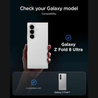 Протектор за външен екран Privacy Spigen GlastR EZ FIT Pro HD за Samsung Galaxy Z Fold8 Ultra F976, закалено стъкло, пълно залепване