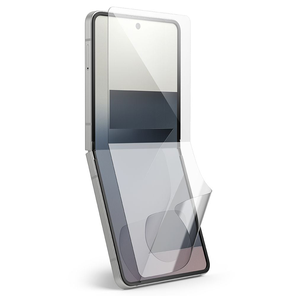Защитно фолио за вътрешен екран Ringke Dual Easy Pro за Samsung Galaxy Z Flip7 F766, Пластмаса, Комплект 2 броя
