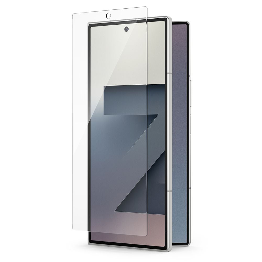 Защитно фолио Ringke Easy Slide за външен екран за Samsung Galaxy Z Fold7 F966, закалено стъкло, пълно залепване, комплект от 2 броя