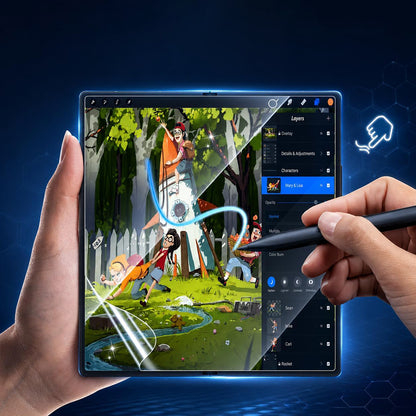 Вътрешен защитен филм Blueo HD за екран за Samsung Galaxy Z Fold8 Ultra F971 / Z Fold7 F966, пластмаса