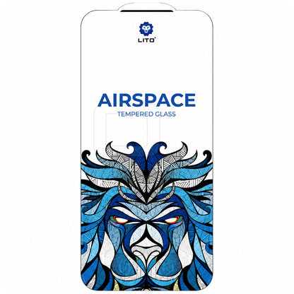 Протектор за екран Lito Airspace Border за Apple iPhone 18 Pro / 17 Pro, закалено стъкло, пълно залепване