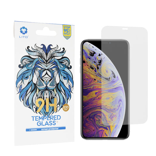 Протектор за екран Lito Classic за Apple iPhone 11 Pro Max / XS Max, закалено стъкло, пълно залепване, 2.5D