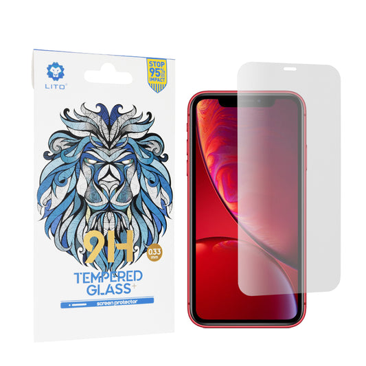 Протектор за екран Lito Classic за Apple iPhone 11 / XR, закалено стъкло, пълно залепване, 2.5D