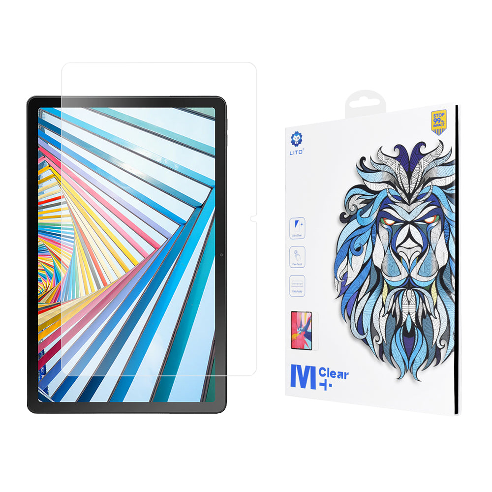 Протектор за екран Lito Classic за Lenovo Tab M10 Plus (3-то поколение), закалено стъкло, пълно залепване, 2.5D