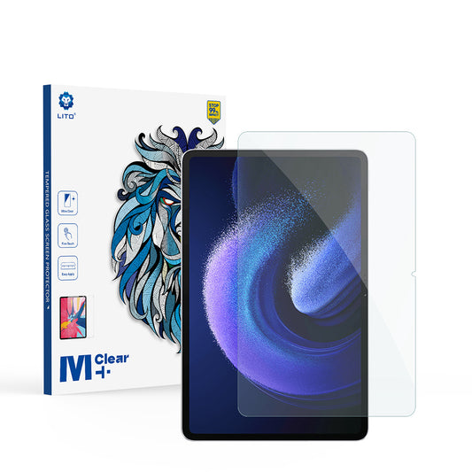 Протектор за екран Lito Classic за Xiaomi Pad 6 / 6 Pro, закалено стъкло, пълно залепване, 2.5D