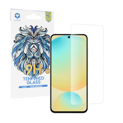 Протектор за екран Lito Classic Ultra Thin за Samsung Galaxy S24 FE S721, закалено стъкло, пълно залепване, 2.5D