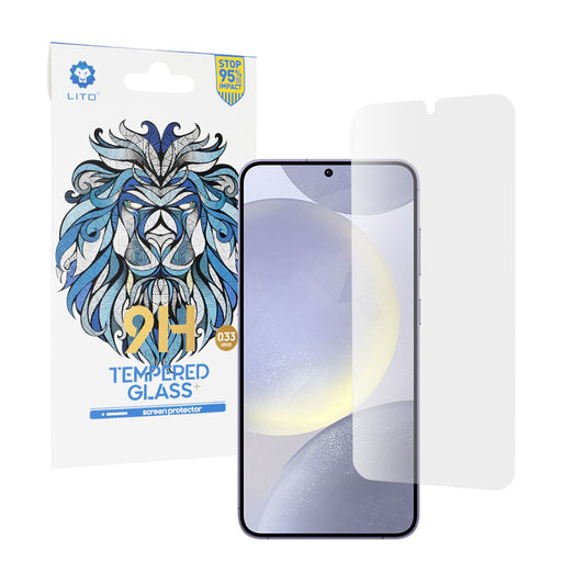 Протектор за екран Lito Classic Ultra Thin за Samsung Galaxy S25 Edge S937 / S25+ S936 / S24+ S926, закалено стъкло, пълно залепване, 2.5D