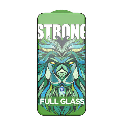 Защитно фолио Lito D+ Max Strong за Apple iPhone 17 Pro Max, закалено стъкло, пълно лепило, черно