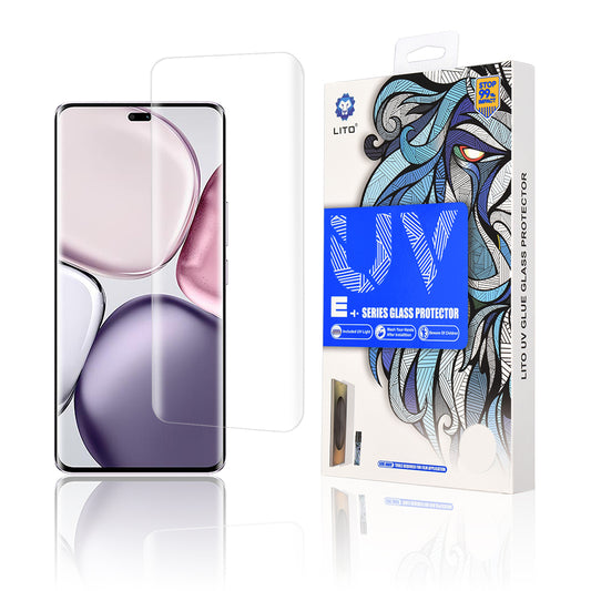 Протектор за екран Lito за Honor X9c / Magic7 Lite, закалено стъкло, UV лепило, 3D