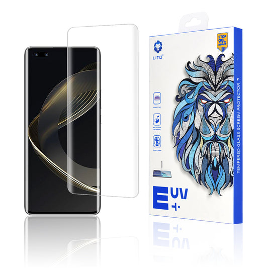 Протектор за екран Lito за Huawei nova 11 Pro, закалено стъкло, UV лепило, 3D