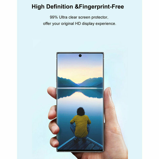 Протектор за екран Lito за Samsung Galaxy S24 Ultra S928, закалено стъкло, UV лепило, 3D