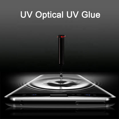 Протектор за екран Lito за Samsung Galaxy S7 edge G935, закалено стъкло, UV лепило, 3D