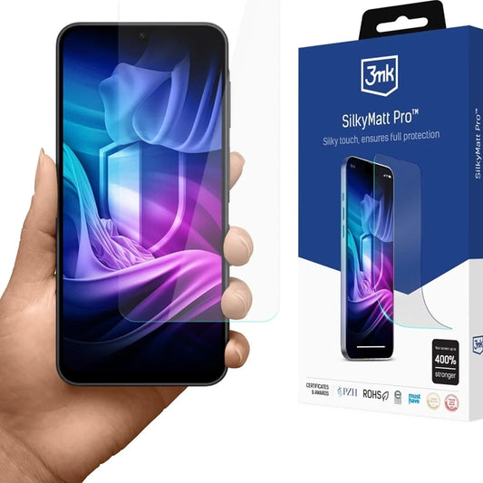 Матово защитно фолио за екран 3MK Silky Pro за Samsung Galaxy A17 4G / A17 5G / A16 5G A166 / A16 4G A165, пластмаса