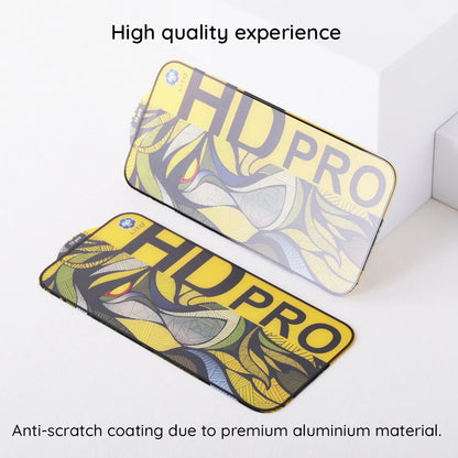 Matte Screen Protector Lito HD Pro for Apple iPhone 16, Tempered Glass, Full Glue, Black