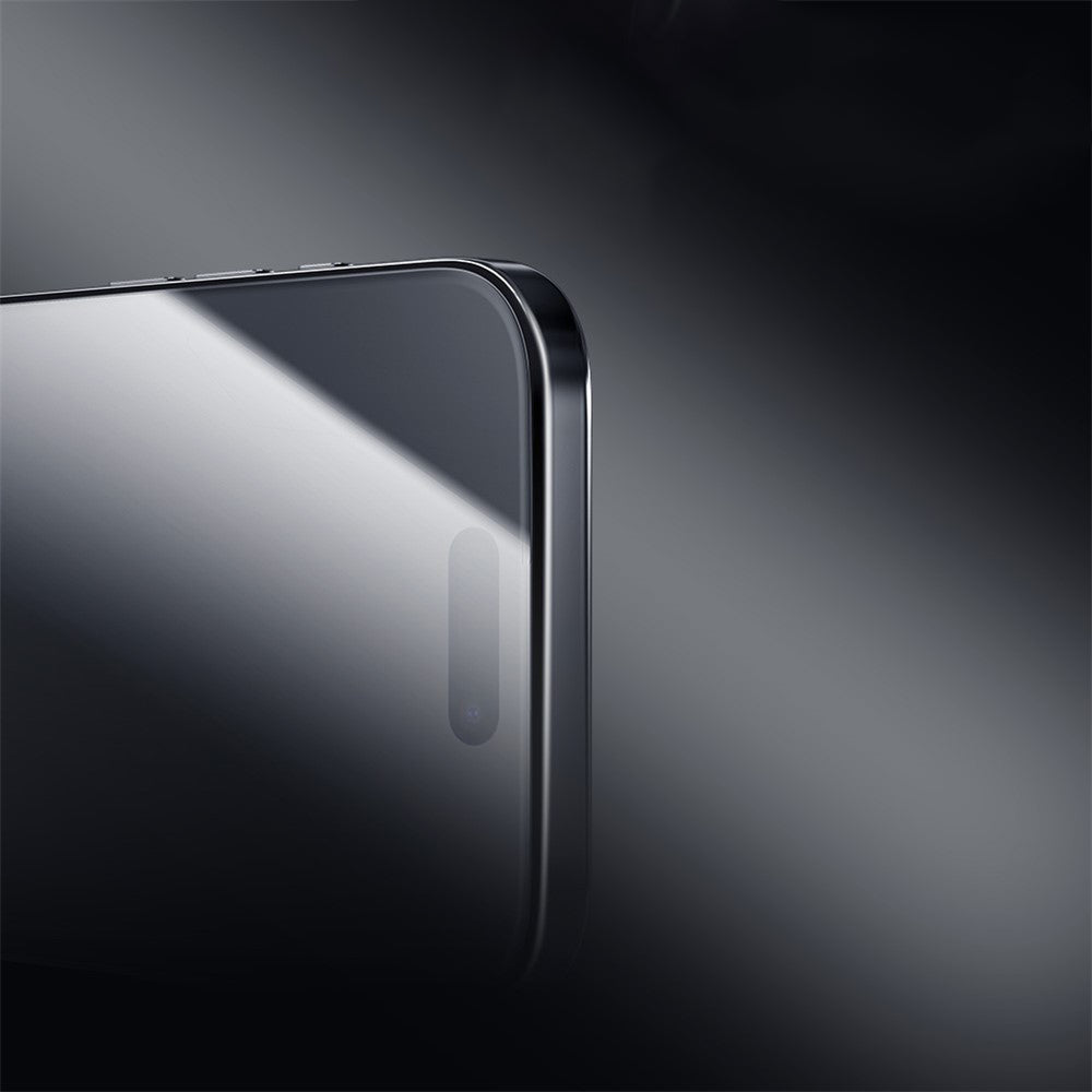Протектор за екран Nillkin CP+ Pro с апликатор за Apple iPhone 18 Pro Max / 17 Pro Max, закалено стъкло, пълно залепване, черен