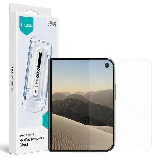 Nillkin H+ Pro защитно стъкло за външния екран с апликатор за Apple iPhone Duo, закалено стъкло, пълно залепване