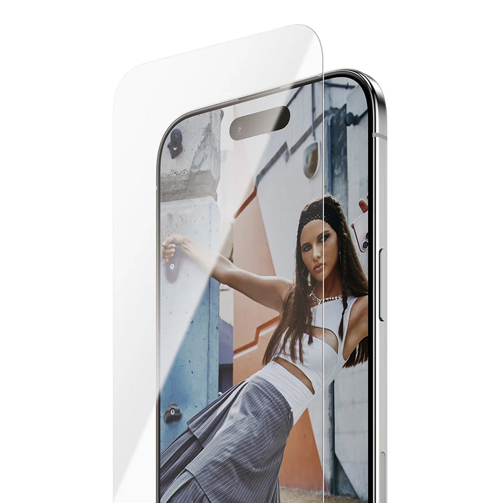 Защитно фолио за екран PanzerGlass Safe. Ultra-Wide Fit EasyAligner за Apple iPhone 17 Air, Закалено стъкло, Пълно залепване.