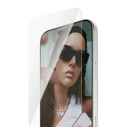Защитно фолио за екран PanzerGlass Safe. Ultra-Wide Fit EasyAligner за Apple iPhone 17 Pro Max, закалено стъкло, Full Glue.