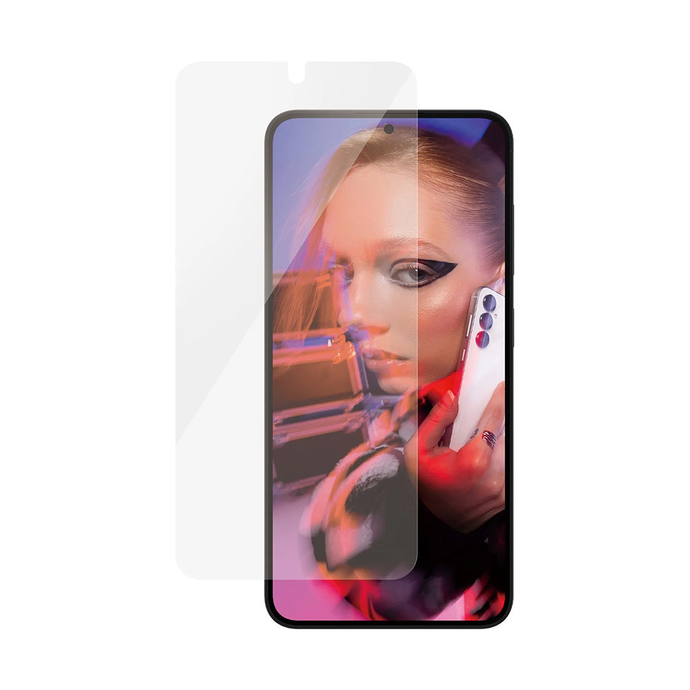 Защитно фолио за екран PanzerGlass Safe. Ultra-Wide Fit EasyAligner за Samsung Galaxy S24 S921, закалено стъкло, Full Glue.